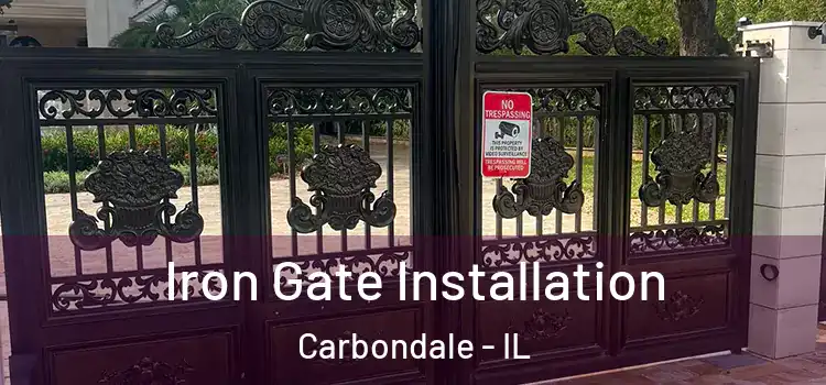  Iron Gate Installation Carbondale - IL